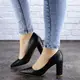 Женские туфли на каблуке Fashion Gouda 1953 38 размер 24 см Черный