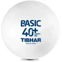 Мячи для настольного тенниса Tibhar Basic 40+ SYNTT NG 6 шт (85511200)