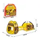 Детская палатка с тунелем Yufeng 52 В-1 окна пластиковый каркас 320х120х92 см. Yellow (187966)