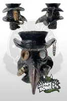 Чаша для кальяну Monster Bowls - PLAGUE DOCTOR CUSTOM