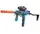 Автомат Submachine Gun аккумулятор 7.4 V, прицел, глушитель, магазин, ручка, очки, орбизы. Blue and Black (149659)
