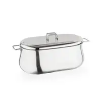 Кастрюля для тушения рыбы Barazzoni Tummy 31x15,5 см с крышкой