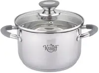 Кастрюля со стеклянной крышкой Krauff 88-222-041 20 см 3.6 л