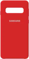 Чехол-накладка TOTO Silicone Case Samsung Galaxy S10 Rose Red