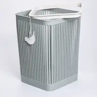 Кошик для сміття пластиковий в офіс для паперу 22×22×30 (см) кошик під сміття 8 (л) відро для сміття Зелений HP-45-9GR