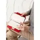 Женский кожаный блокнот (Софт-бук) 3.0 красный