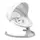 Укачивающий центр для ребенка MoMi Kenani Light grey с Bluetooth / Детский шезлонг качели для новорожденных