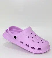 Женские сиреневые кроксы сиреневые
