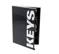 Коробка для ключей \"Keys\", белая 18 x 5,5 x 25 см черная