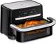 Мультипечь Tefal Dual Easy Fry Flex EY9228E0 9 л 2700 Вт черная