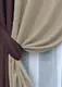 Шторы (2шт.1,3х2,7м.) с ткани блэкаут. Цвет марсала с бежевым. Код 014дк (828-1240ш) 11-0234