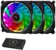 Корпусный вентилятор Tronsmart TF12 RGB LED PWM 120mm Fan - 3 Pack With Controller