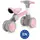 Беговел детский для девочек 4-х колесный Kidwell PETITO Bunny 12-36 мес / Мини-велосипед для детей 2в1