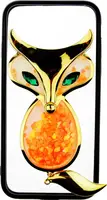 Чохол-накладка TOTO TPU Case Decorative Stones iPhone 7/8/SE 2020 A Fox Black
