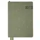Деловой блокнот А5 Leo Planner Boss 252635 368 листов хаки