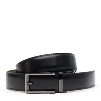 Мужской ремень из натуральной кожи V1GKX11-black