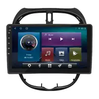 Штатна магнітола Lesko для Peugeot 206 1998-2012 екран 9" 4/64Gb/ 4G/ Wi-Fi/ CarPlay Premium Android GPS