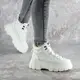 Ботинки женские зимние Fashion Calanthea 2341 38 размер 24,5 см Белый