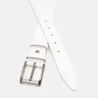 Чоловічий шкіряний ремінь Borsa Leather V1125FX49-white