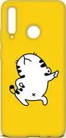 Чехол-накладка TOTO Cartoon Soft Silicone TPU Case Huawei P Smart+ 2019 Cat Yellow