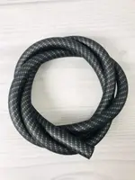 Шланг силиконовый для кальяна универсальный Soft Touch Carbon - Черный (карбон)