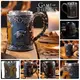 Кружка Игра престолов RESTEQ 600 мл — чашка Game of Thrones из нержавеющей стали и смолы