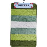 Набір килимків для ванної Vezzer Color line VZC02271 2 оливкові предмети