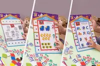Обучающий набор Vladi Toys 3 в 1 Алфавит Математика English (VT5412-04)