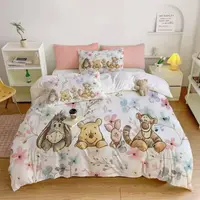 Постільна білизна 3D полуторна з мікросатину Winnie Dreams 31355 150х215 см 50х70 см