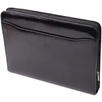 Оригинальная папка с блокнотом из гладкой натуральной кожи Tony Perotti 20850_1 (1278L nero) Черный