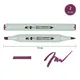 Маркер спиртовой Santi Brush SA-2 390913 фиолетово-красный