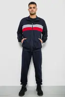 Спортивный костюм мужской двухнитка, цвет синий, 244R9167