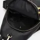 Женский кожаный рюкзак Borsa Leather K1162-black