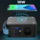 Зарядная станция Captok S8E 24000mAh, PD18W, AC 120W, USB-C, 4xUSB