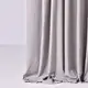Ткань портьерная однотонная Shell св/серая