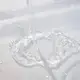 Шторка для ванны из полиэстера водонепроницаемая с кольцами Bathlux 180x180 см , занавеска для ванной комнаты