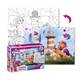 Пазлы с раскраской DoDo Toys Пони 200124 30 деталей