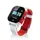 Детские смарт-часы Lemfo DF50 Ellipse Aqua с GPS трекером Бело-красный