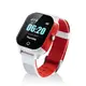 Детские смарт-часы Lemfo DF50 Ellipse Aqua с GPS трекером Бело-красный