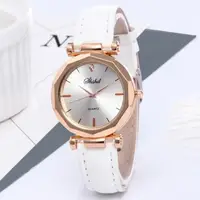 Женские наручные часы с белым ремешком код 479