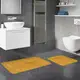 Набор ковриков для ванной Arya Damaks AR-A107216-Mustard 2 предмета горчичных