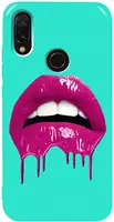 Чехол-накладка TOTO Pure TPU 2mm Print Case Xiaomi Redmi 7 #32 Lips Mint