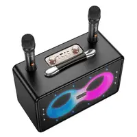 Акустика-караоке HOCO Ave wireless dual-mic outdoor BT speaker HA8 |BT5.4, TWS, USB/AUX/TF, 40W|