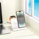 Зарядка Qi Pass folding 3-in-1 wireless fast charger CQ7 (iWatch+SAM) |15W|