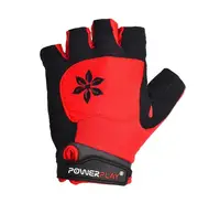 Велорукавички жіночі PowerPlay 5284 A Червоні XS