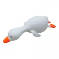 Уценка. Игрушка-антистресс "Гусь", 15 см (белый) порван