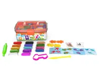 Набор для творчества с тестом "16 colors Box" ТМ Lovin 41186 в пластиковом боксе