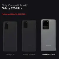 Чохол Spigen для Samsung Galaxy S20 Ultra — Ultra Hybrid, Matte Black (ACS00714)