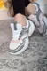 Кроссовки женские Fashion Haboko 2583 41 размер 26 см Серый