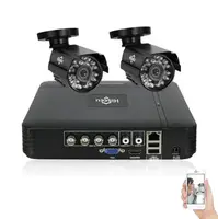 Комплект видеонаблюдения Hiseeu 2ch AHD-1MP 720P Outdoor 2AHBB10